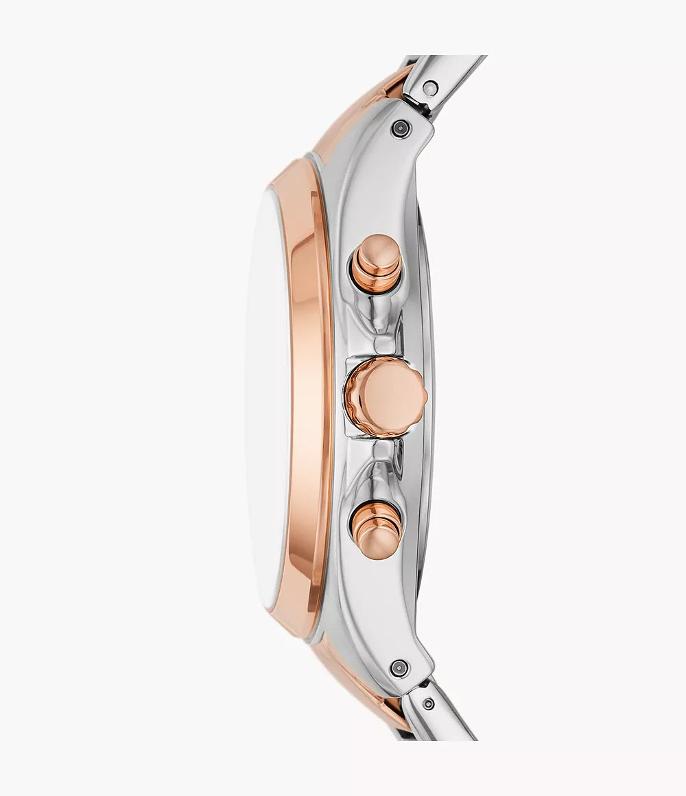 Modern Courier Chronograph Two-Tone Stainless Steel Watch