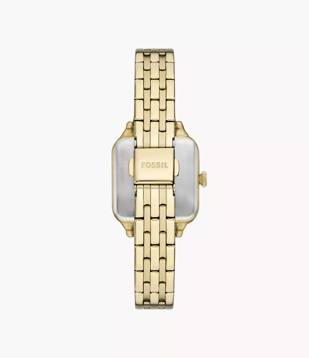 Colleen Three-Hand Gold-Tone Stainless Steel Watch