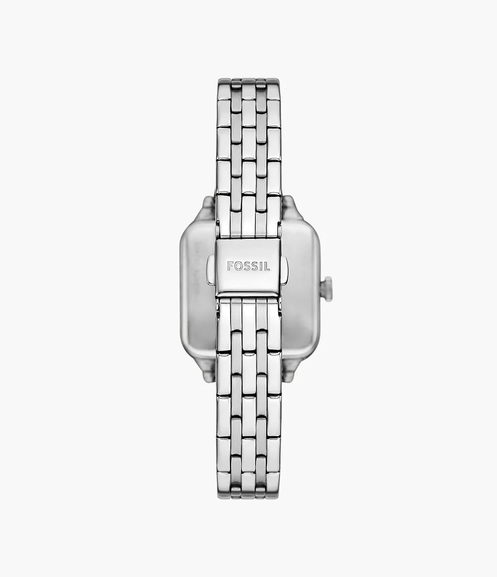 Colleen Three-Hand Stainless Steel Watch