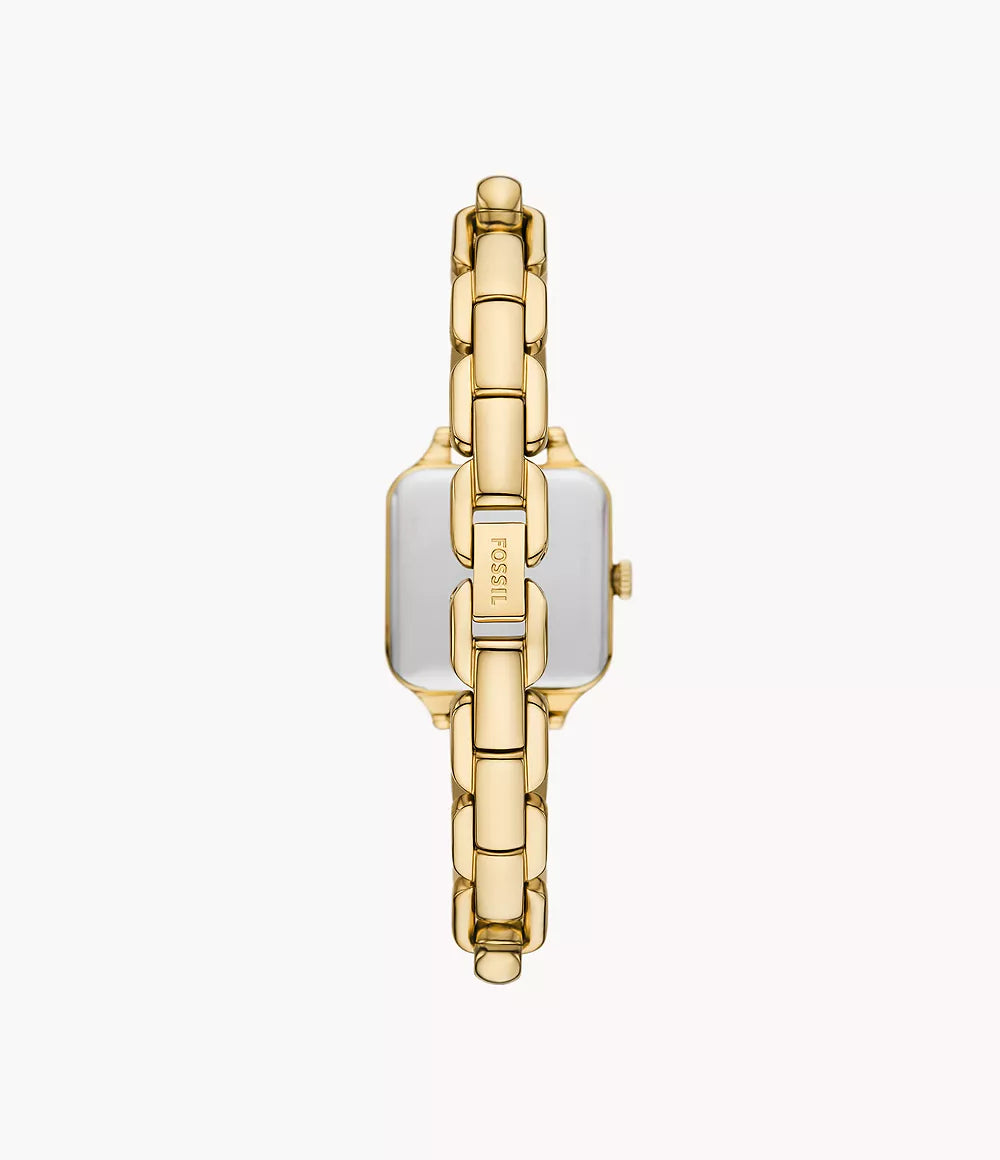 Colleen Three-hand Gold-tone Stainless Steel Watch