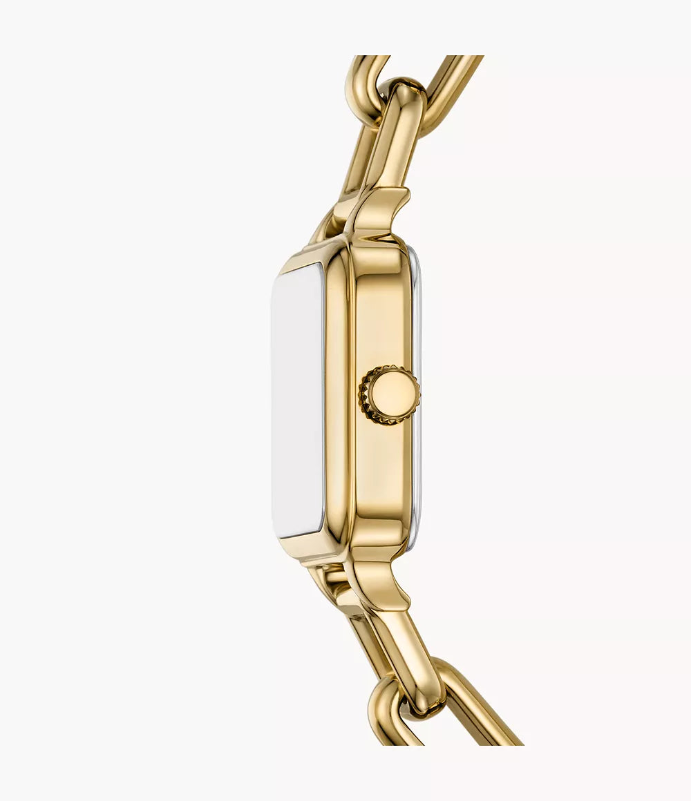 Colleen Three-hand Gold-tone Stainless Steel Watch