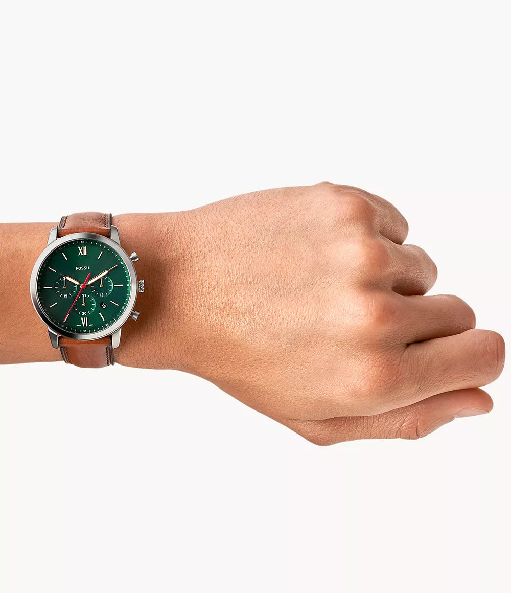 Fossil Neutra Chronograph Leather Watch