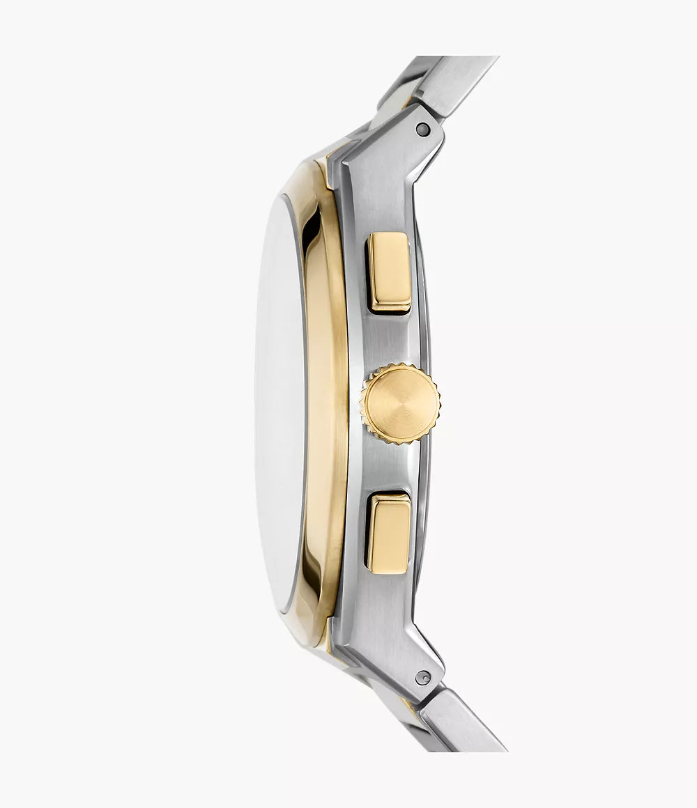 Fossil Everett Chronograph Two-Tone Stainless Steel Men’s Watch