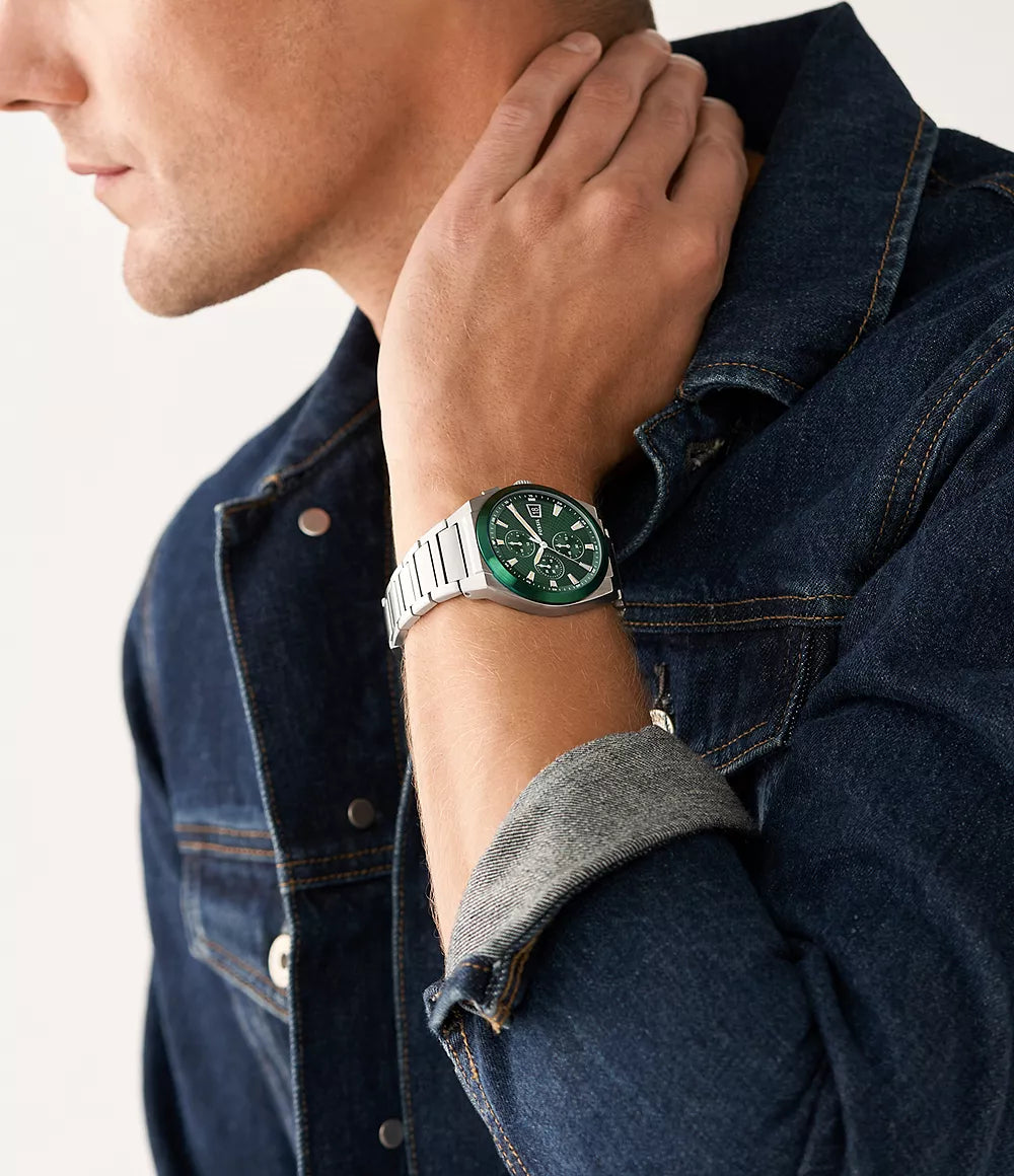 Fossil Everett Chronograph Stainless Steel Men’s Watch