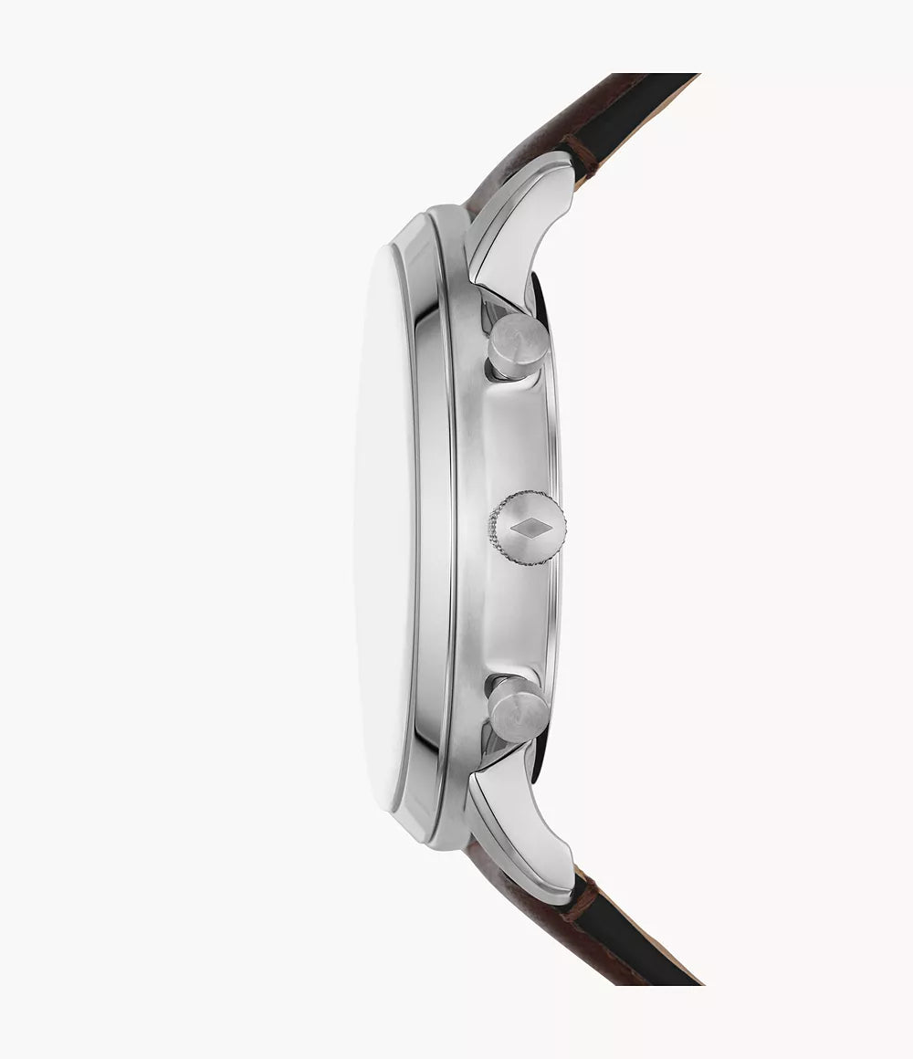 Fossil Neutra Chronograph Brown Leather Watch