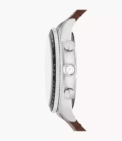 Fossil Sport Tourer Chronograph Brown Leather Watch