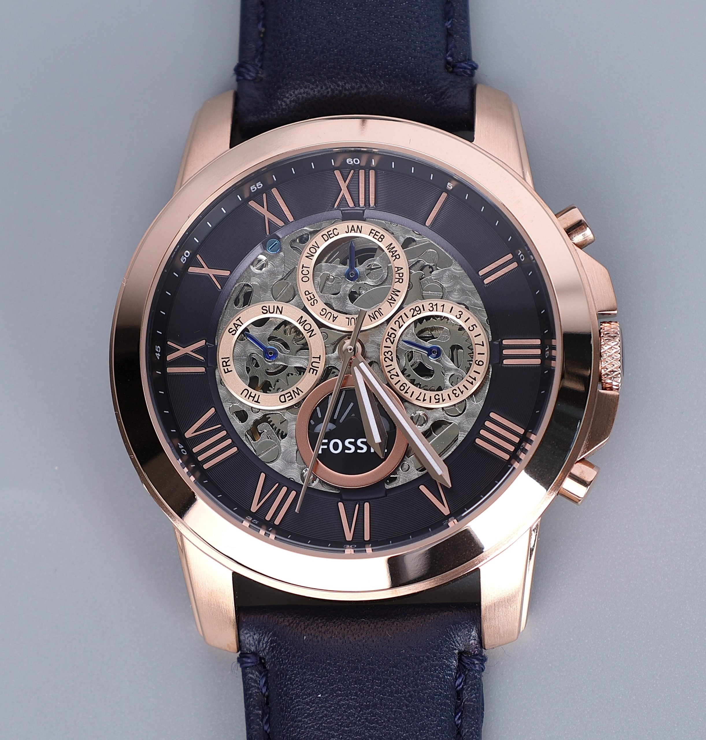 Fossil Grant Sport Skeleton Dial Men’s Watch