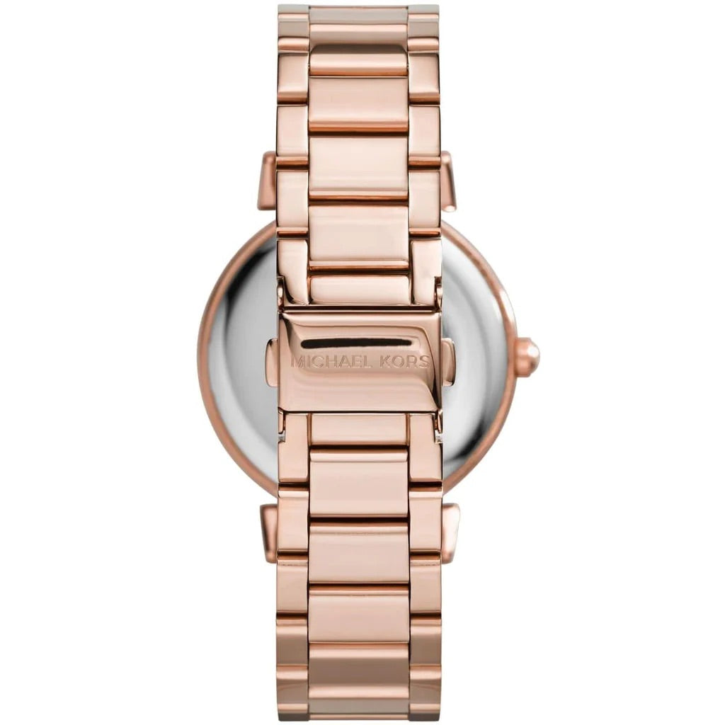 Michael Kors Catlin Black Dial Crystal Encrusted Watch