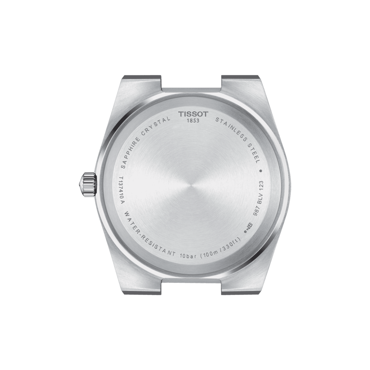 Tissot Prx Blue Dial Rubber Strap Quartz