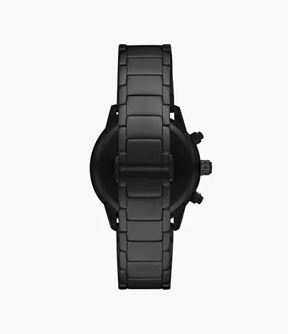Emporio Armani Chronograph Black Stainless Steel Watch