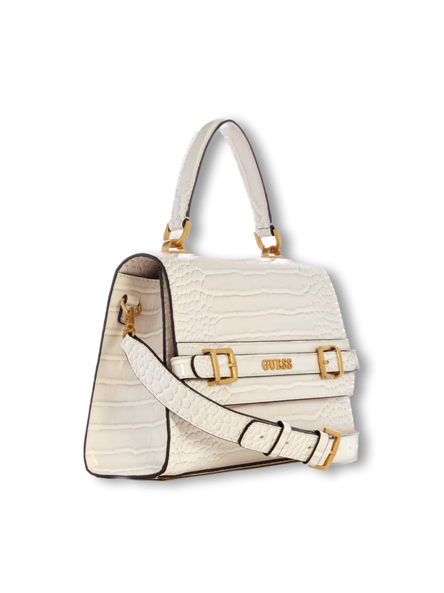 Sestri Crocodile Embossed Crossbody