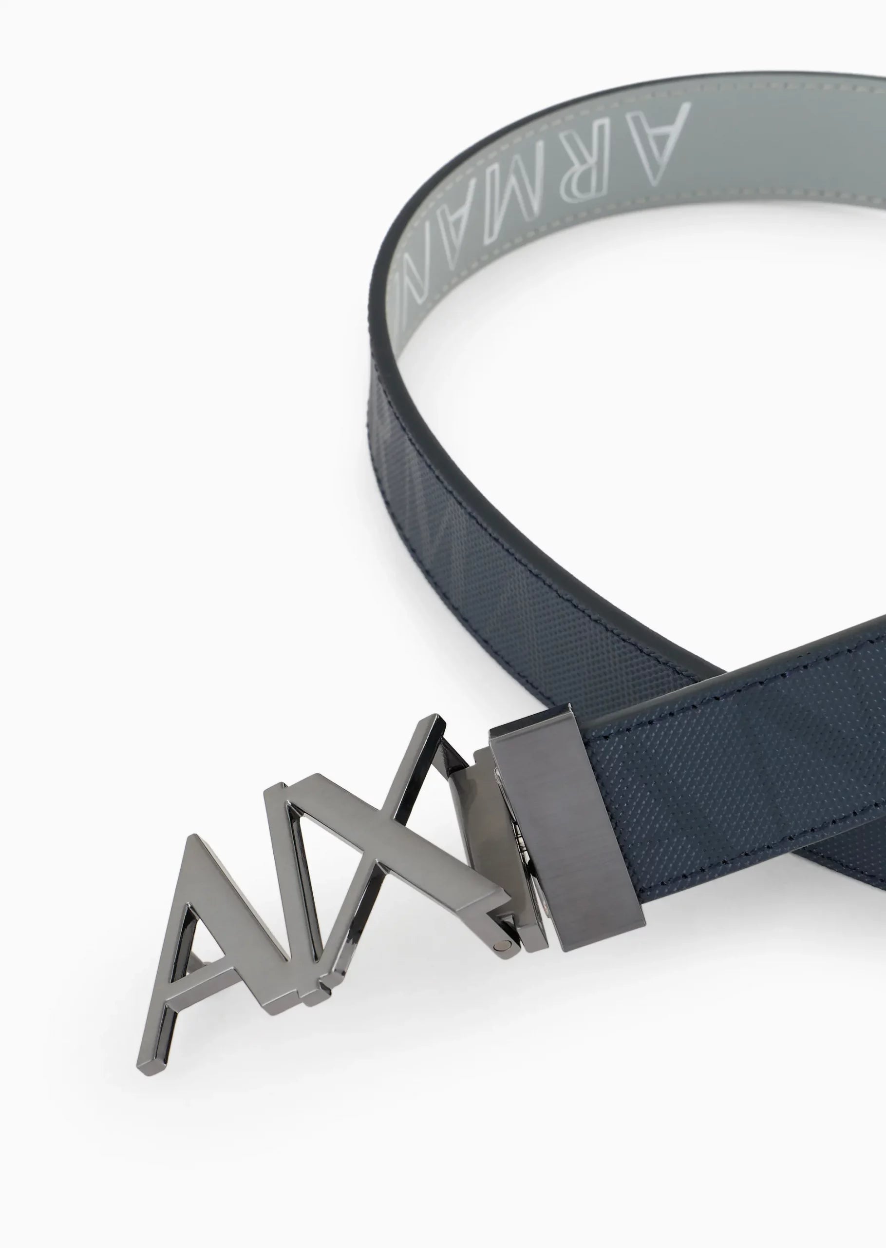 Belt With Logo Buckle