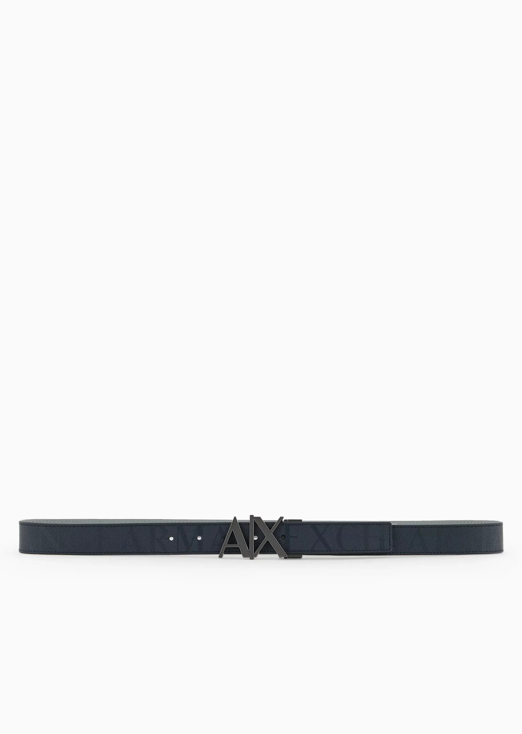 Belt With Logo Buckle