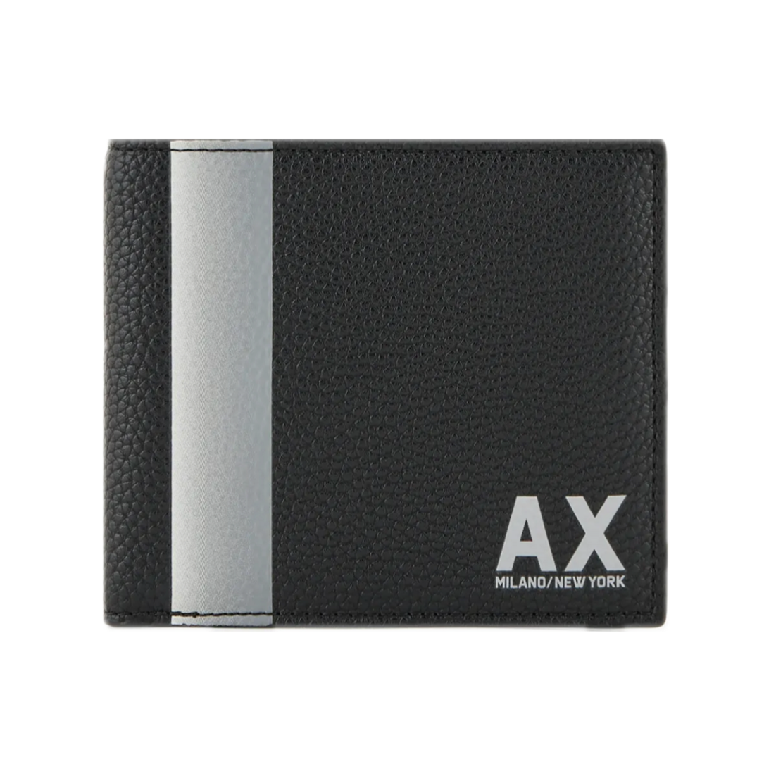 Book Wallet With Contrast Band And Logo