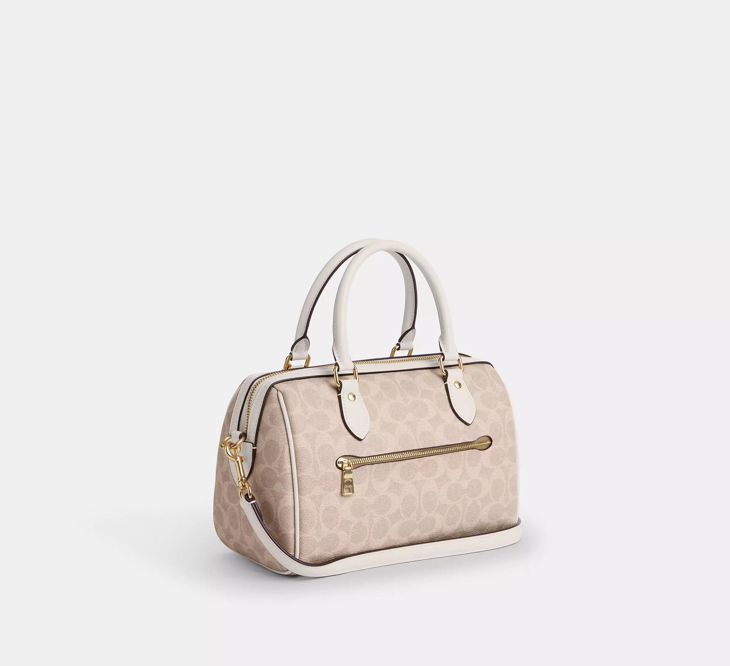 Rowan Satchel Bag in Signature Canvas