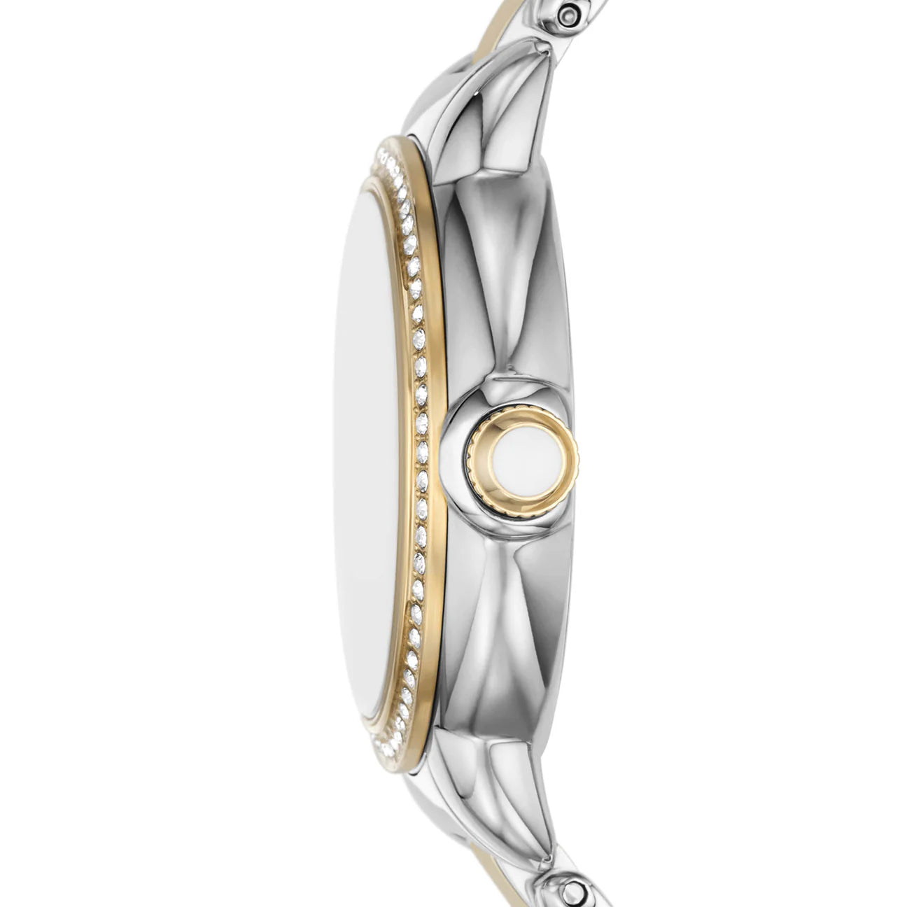 Emporio Armani Two Tone Analogue Watch