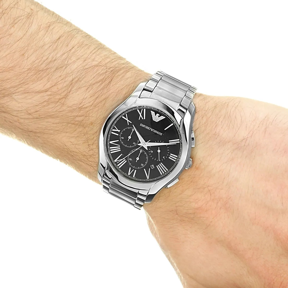 Emporio Armani Black Dial Watch