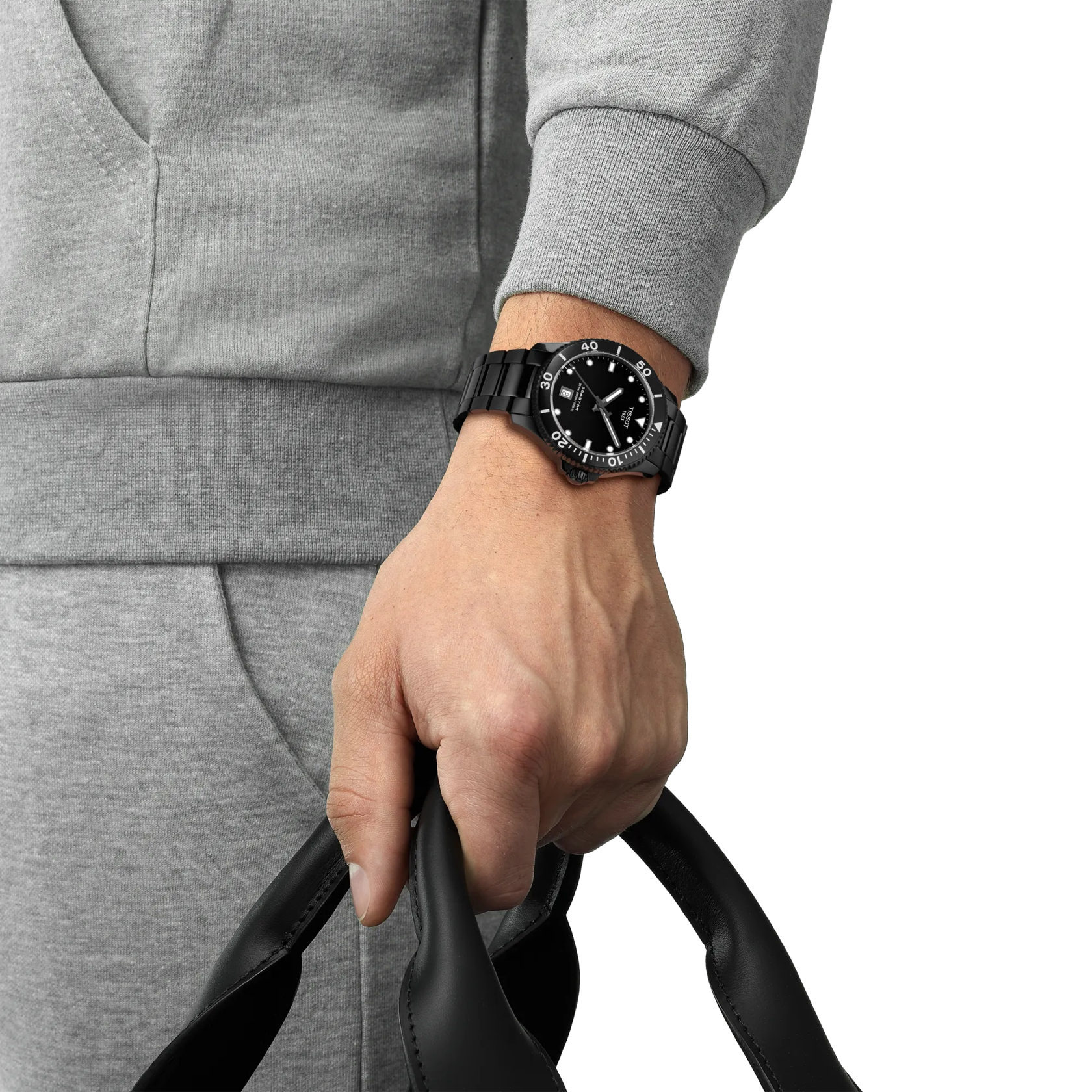 Tissot Seastar 1000 40Mm Black Dial