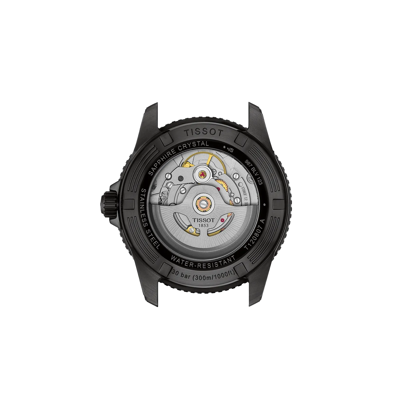 Tissot Seastar 1000 40Mm Black Dial Powermatic 80