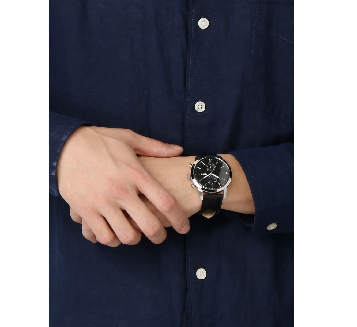 Fossil Townsman Mens Leather Watch