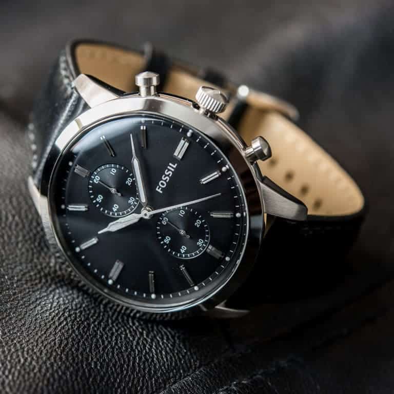 Fossil Townsman Mens Leather Watch