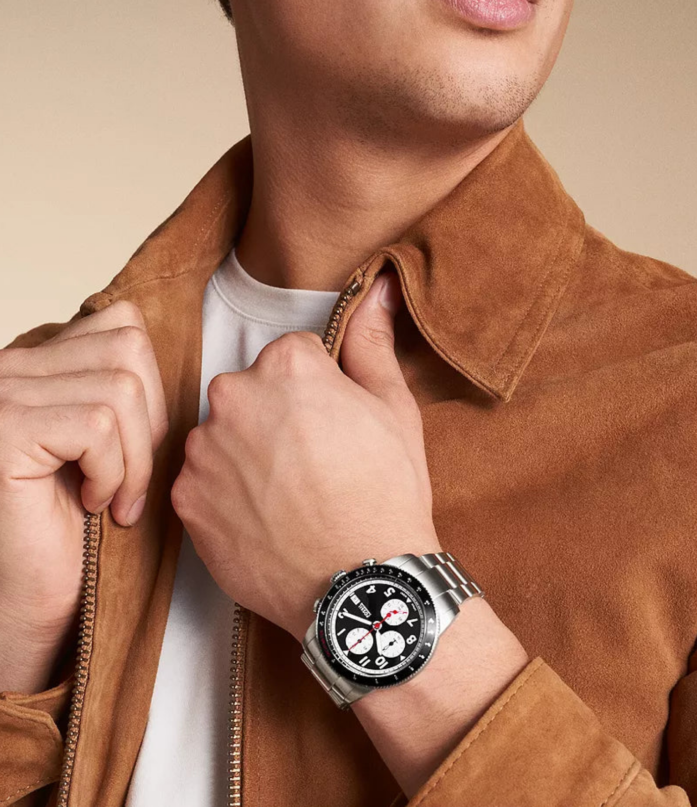 Fossil Sport Tourer Chronograph Stainless Steel Watch