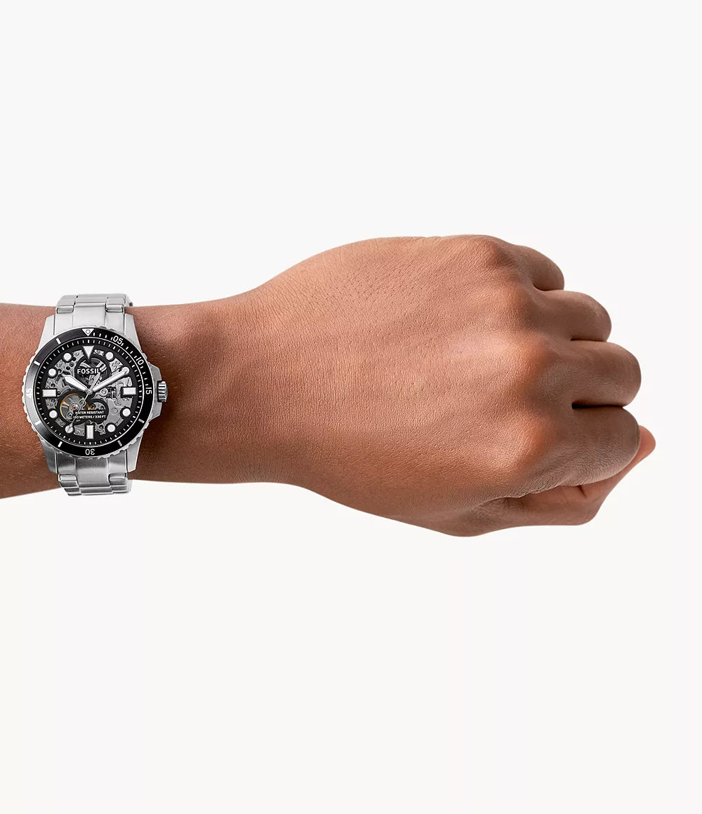 Fossil Fb-01 Automatic Stainless Steel Mens Watch