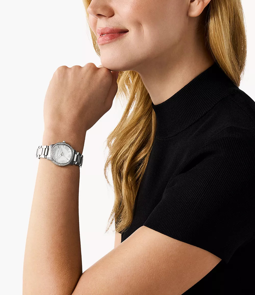 Micheal Kors Sage Three-hand Stainless Steel Watch