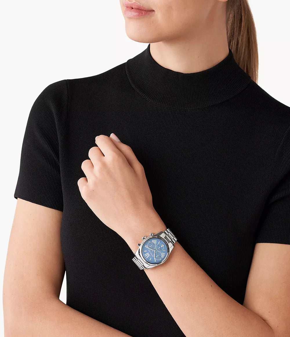 Michael Kors Lexington Chronograph Stainless Steel Watch