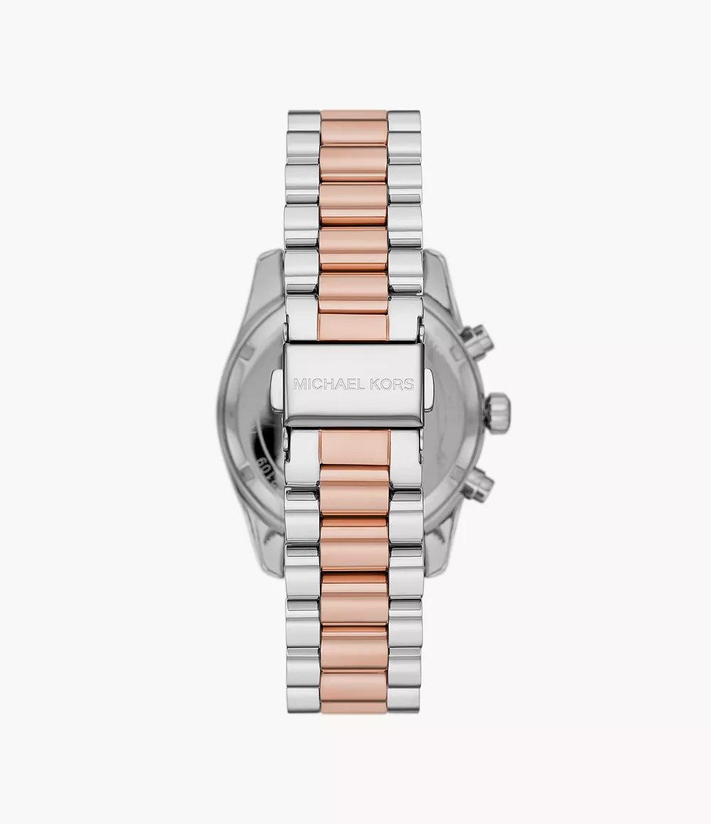 Michael Kors Lexington Chronograph Two-tone Stainless Steel Watch