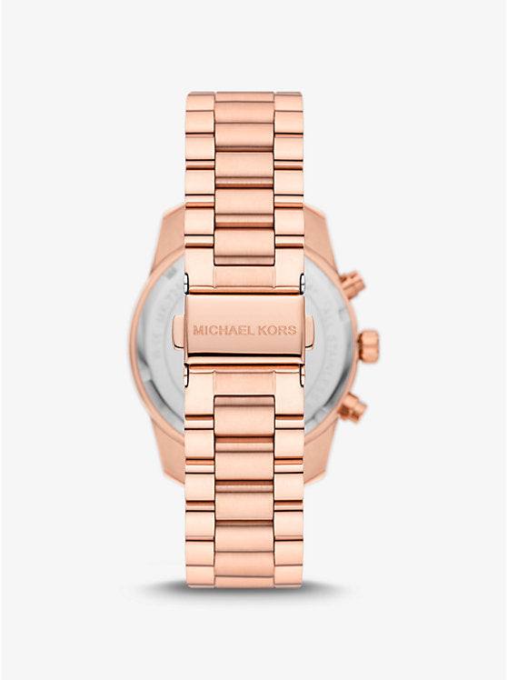 Michael Kors Women's Pyper Three-hand Rose Gold-tone Watch