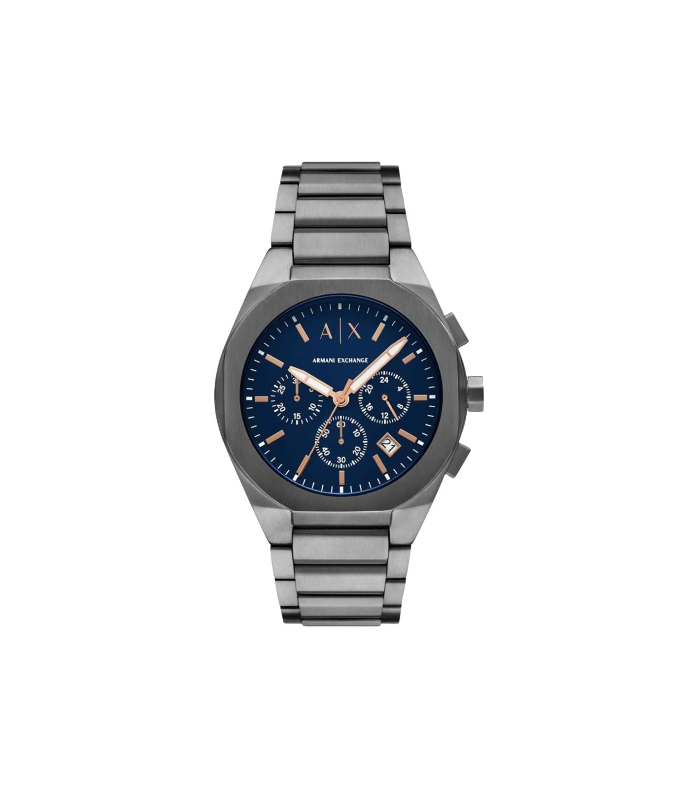 Armani Exchange Gun-Metal Watch