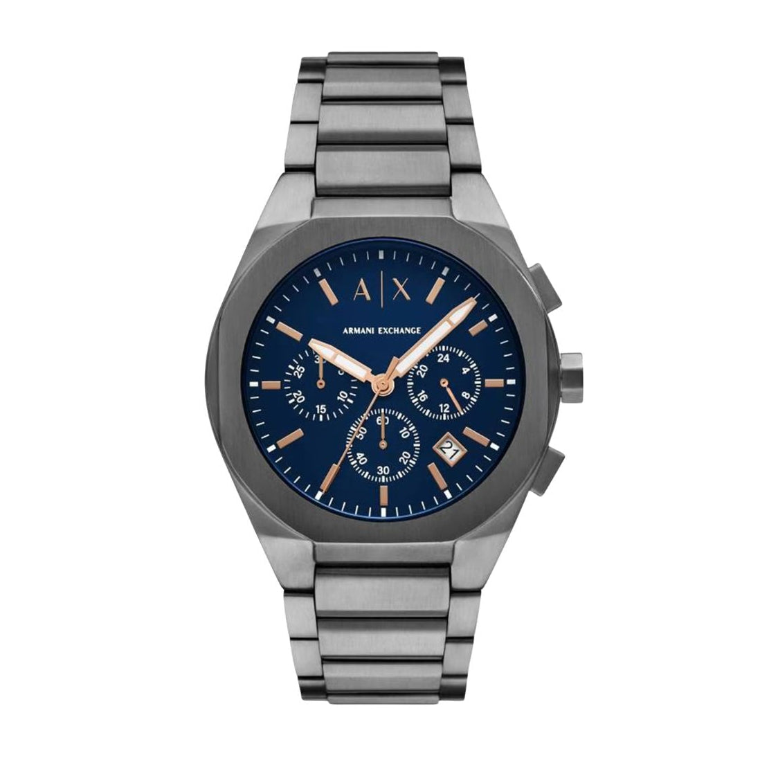 Armani Exchange Gun-Metal Watch