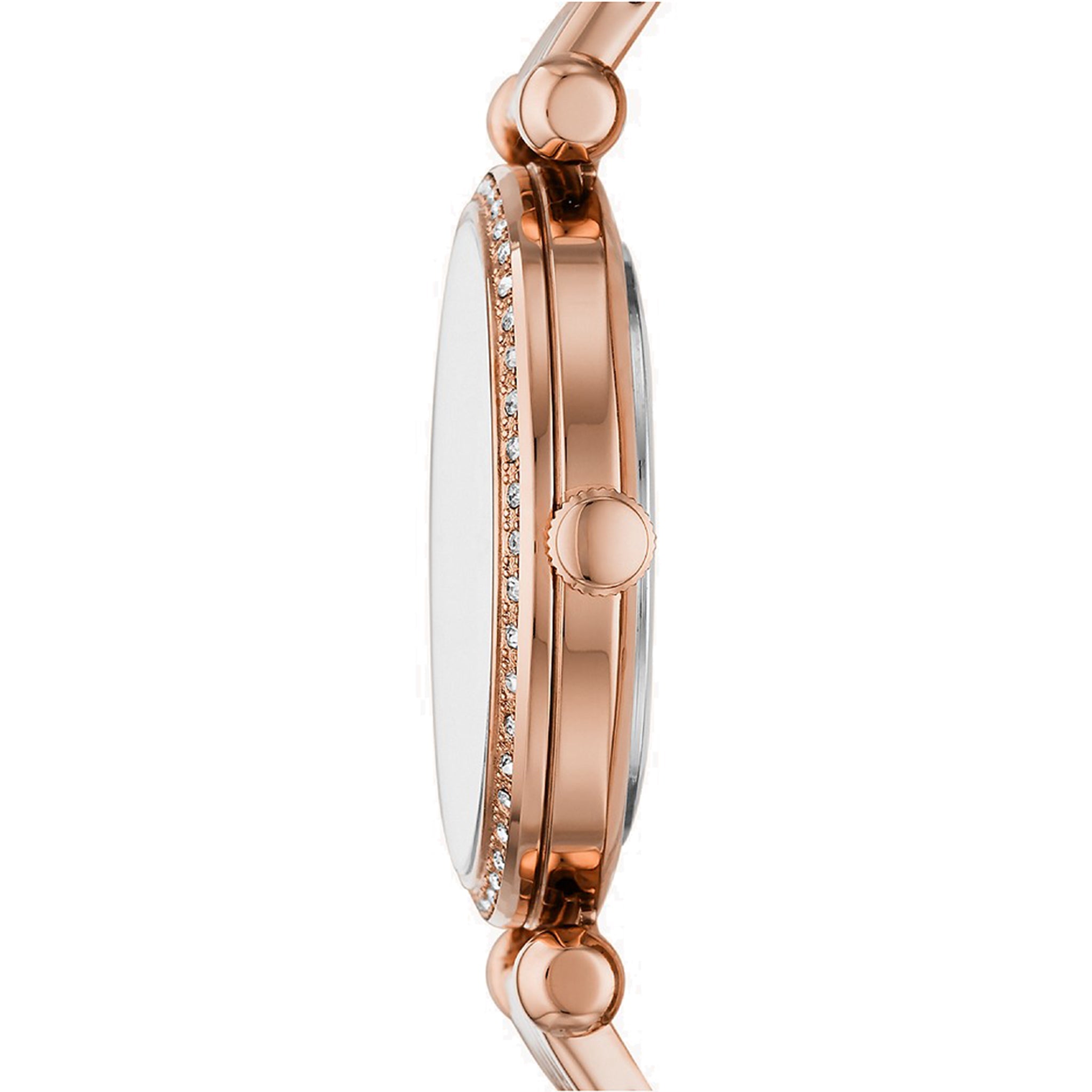 Fossil Women's Tillie Three-Hand Rose Gold-Tone Stainless Steel Watch
