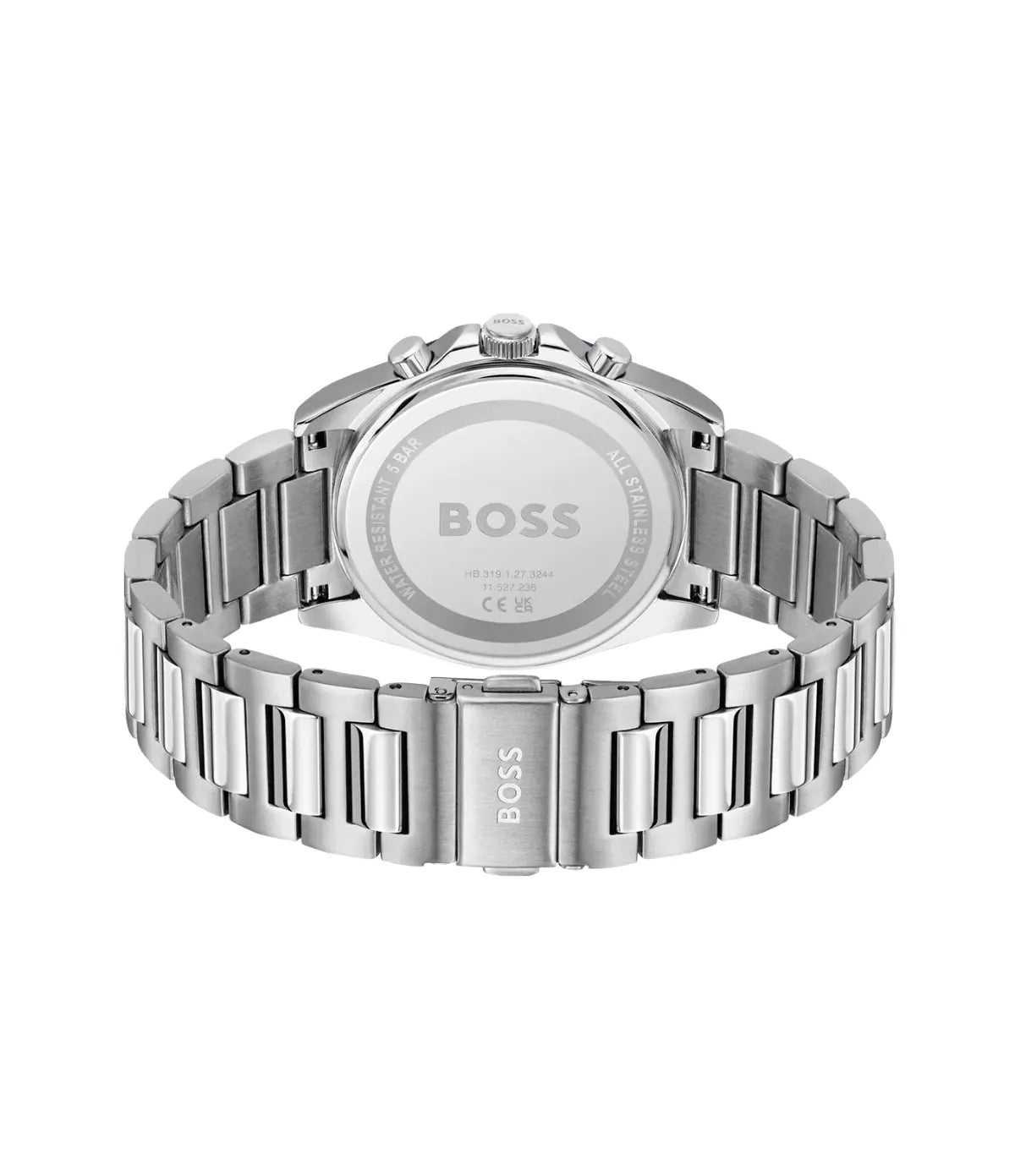 Hugo Boss Strike Chrono 1514240 caseback view | timevault Sri Lanka, Colombo