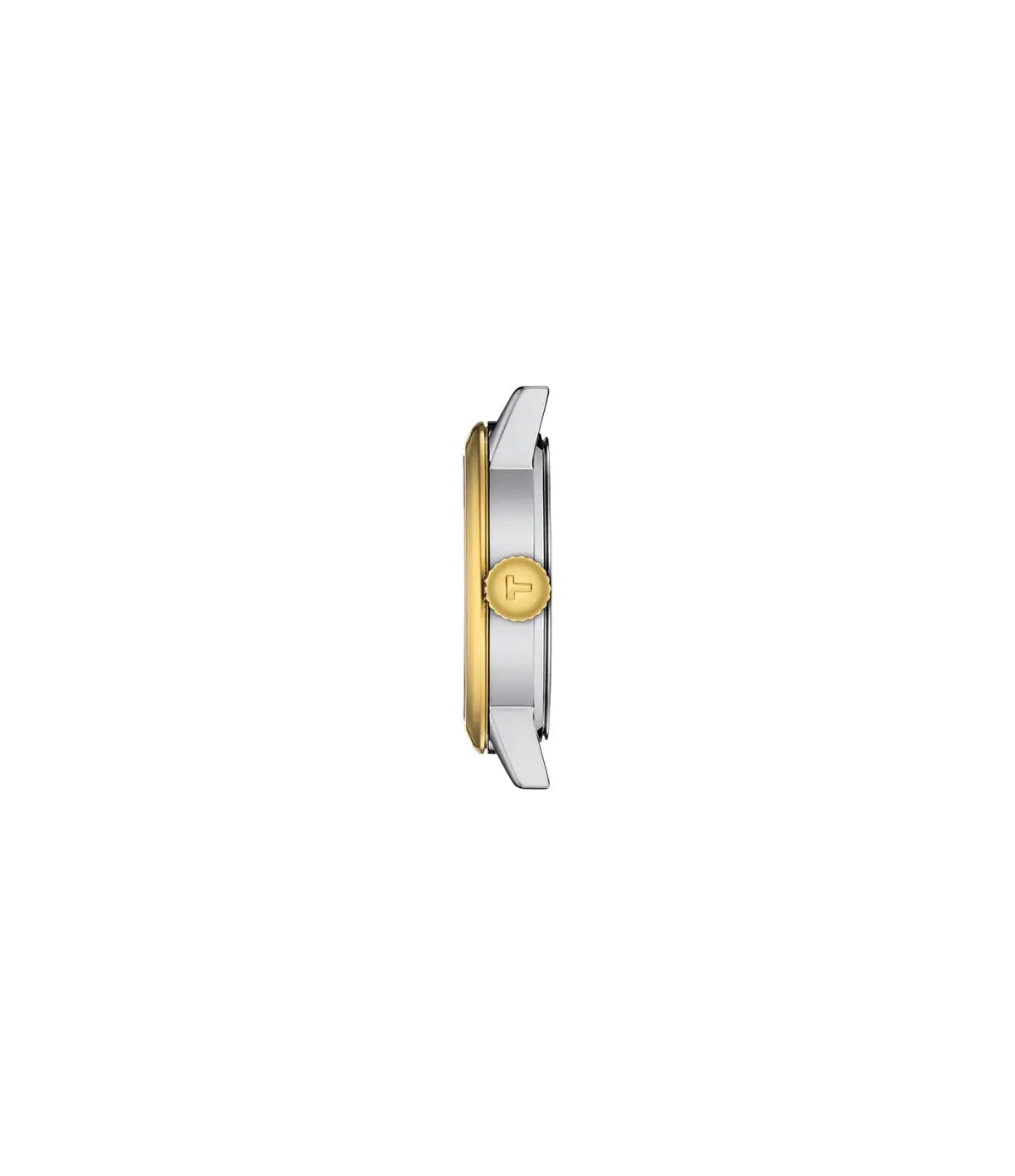 Tissot Classic Dream 28mm T1292102226300 side profile - women's 28mm swiss quartz watch with ivory dial, available in Sri Lanka at TimeVault