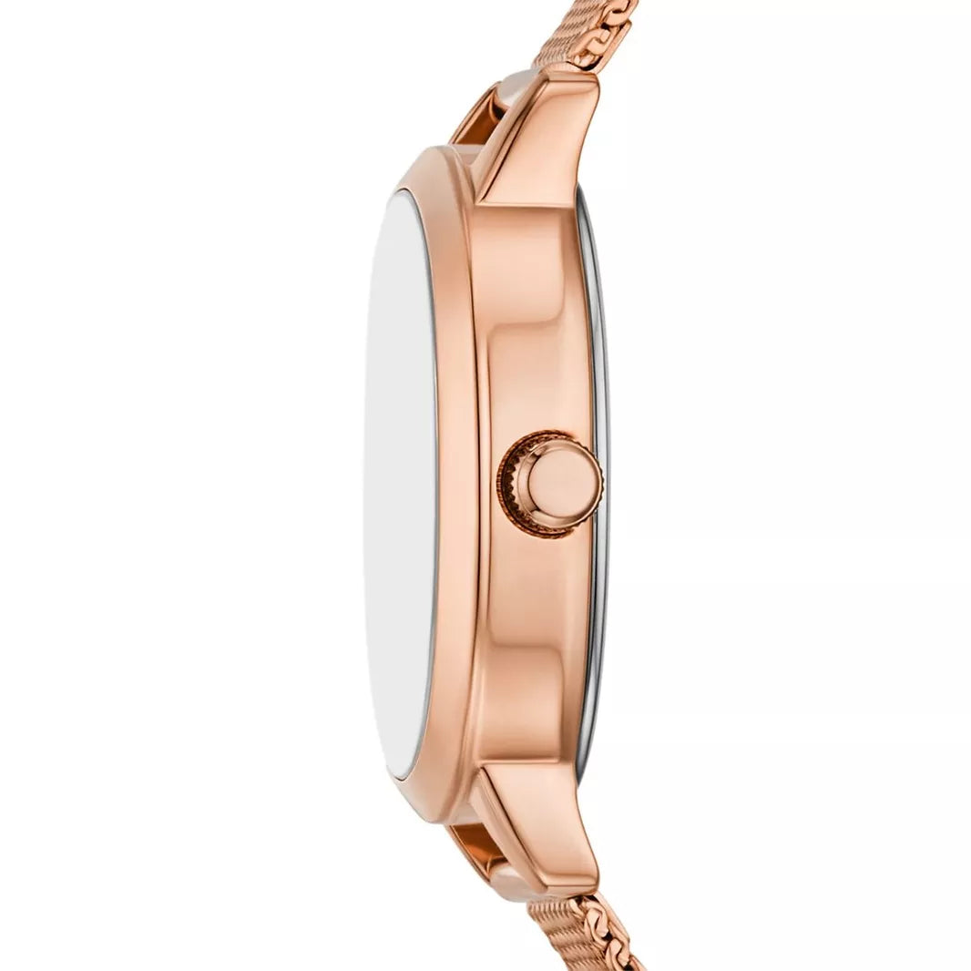 Penny Three-hand Rose-Gold Stainless Steel Watch