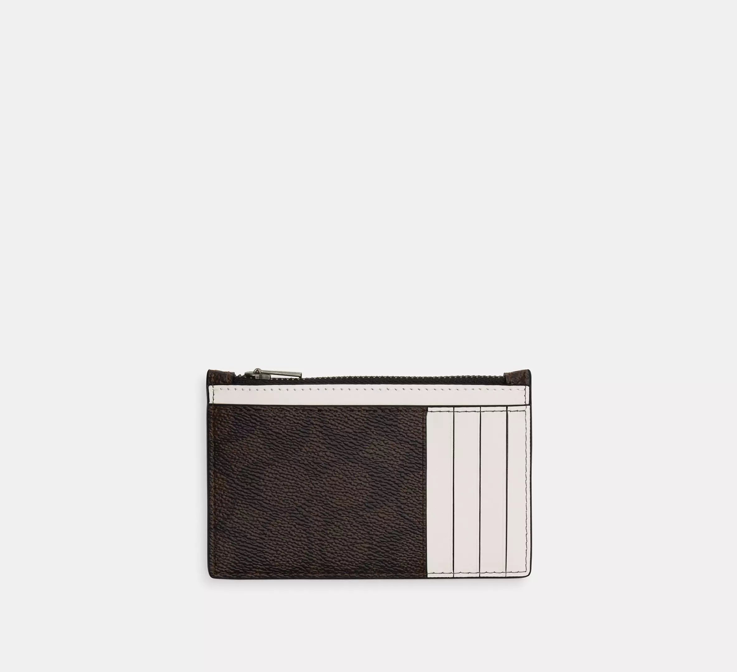 Zip Card Case in Signature Canvas