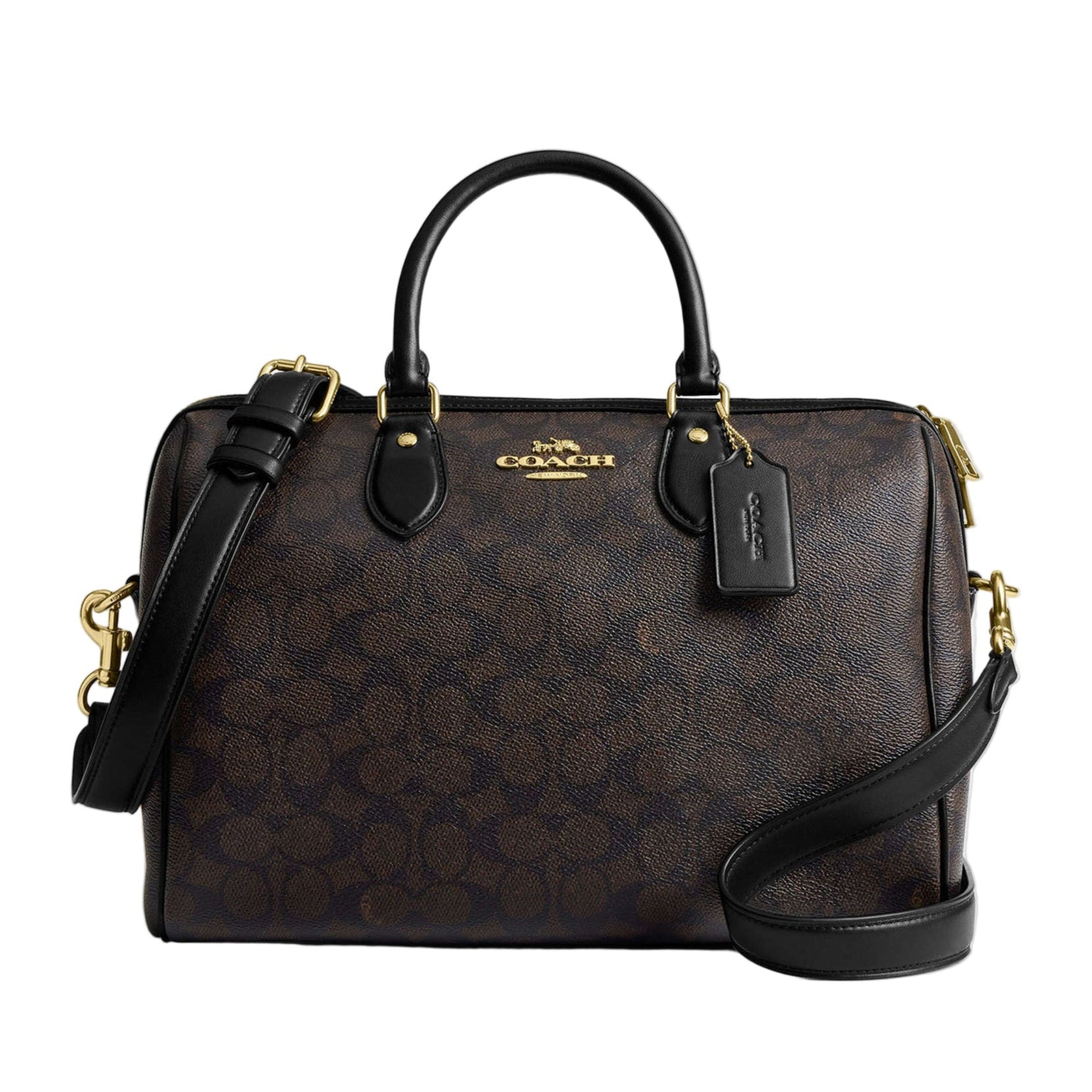 Rowan Large Satchel Bag In Signature Canvas