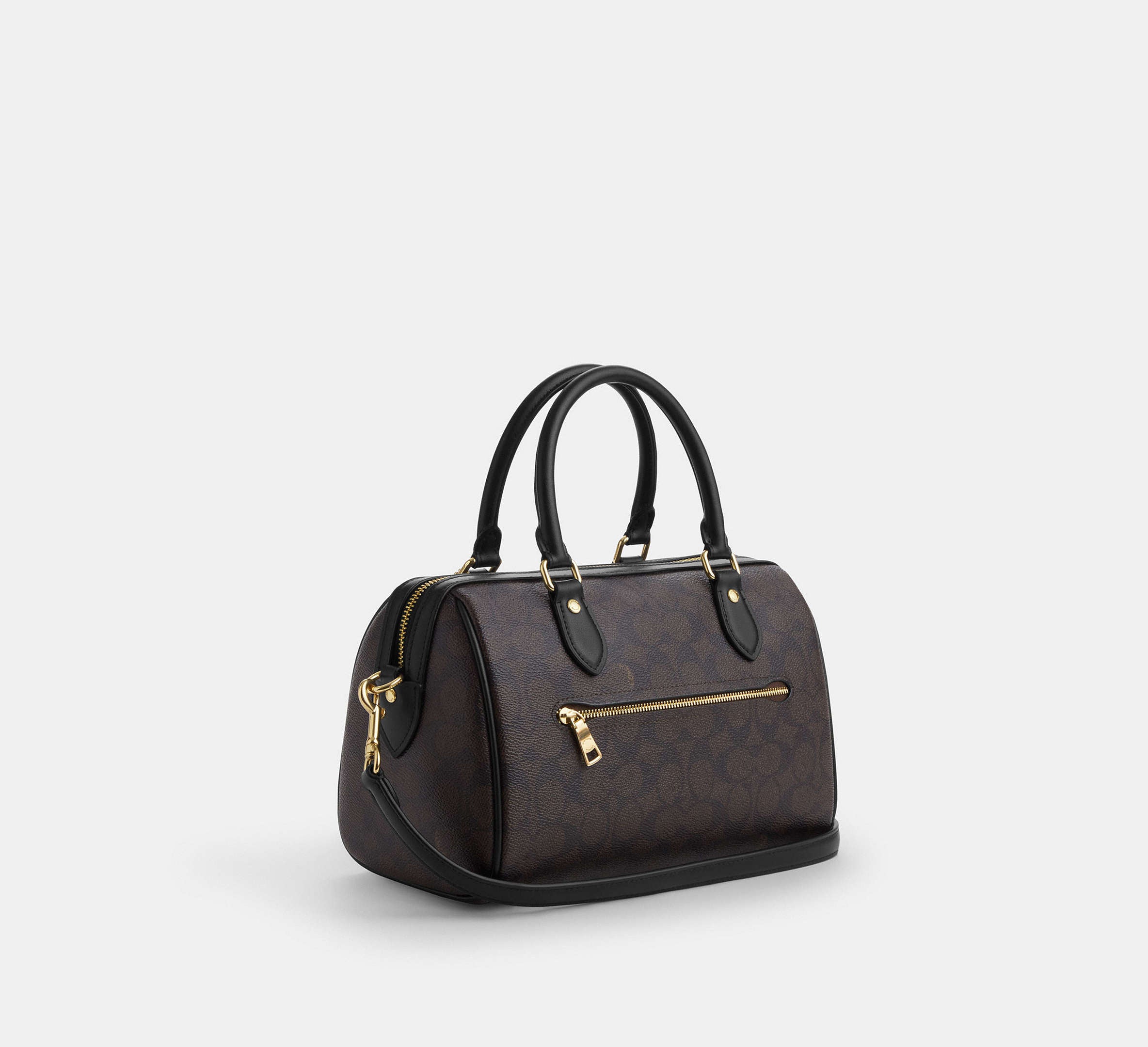 Rowan Satchel Bag in Signature Canvas