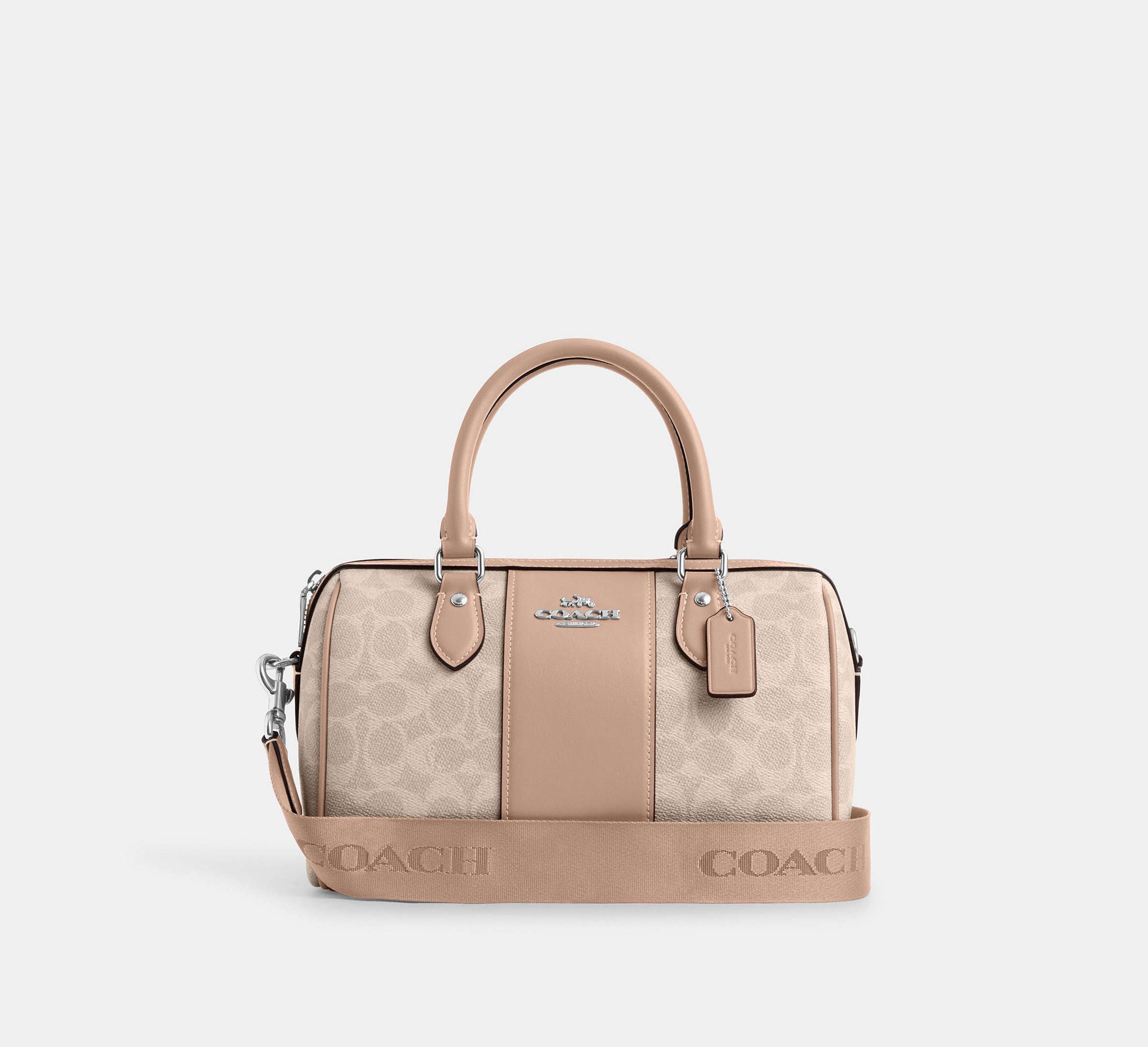 Rowan Satchel Bag in Signature Canvas