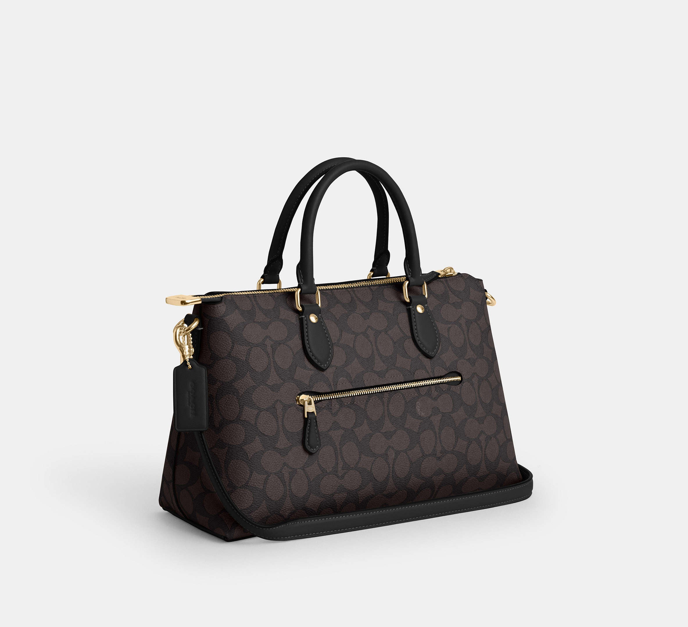 Georgia Satchel Bag in Signature Canvas