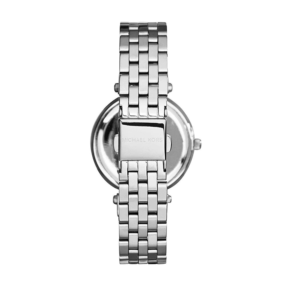 Michael Kors Ladies Darci Mini Silver Watch