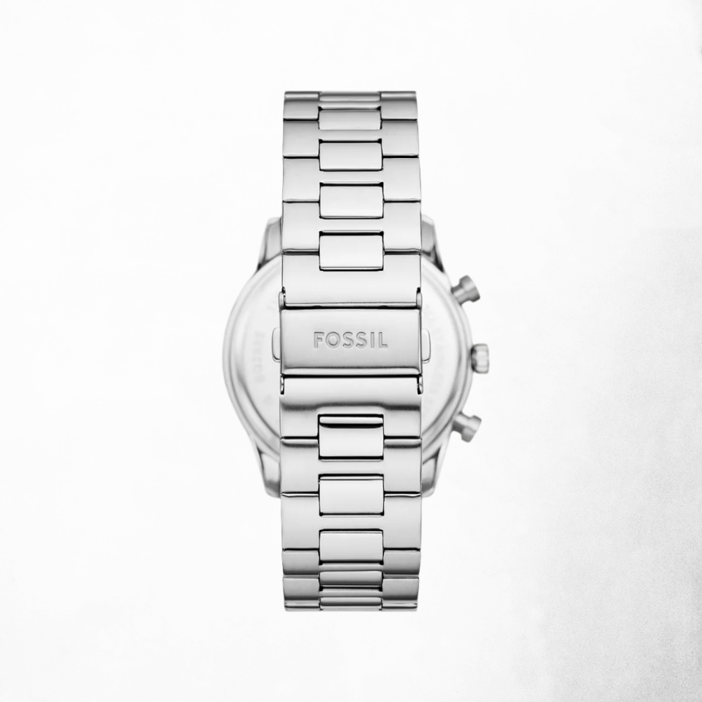 Back view of the Sullivan Stainless Steel Watch showing the clasp and case back details.