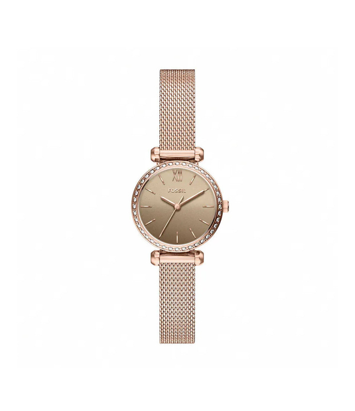 Tillie Mini Three-Hand Rose-Gold Stainless Steel Watch
