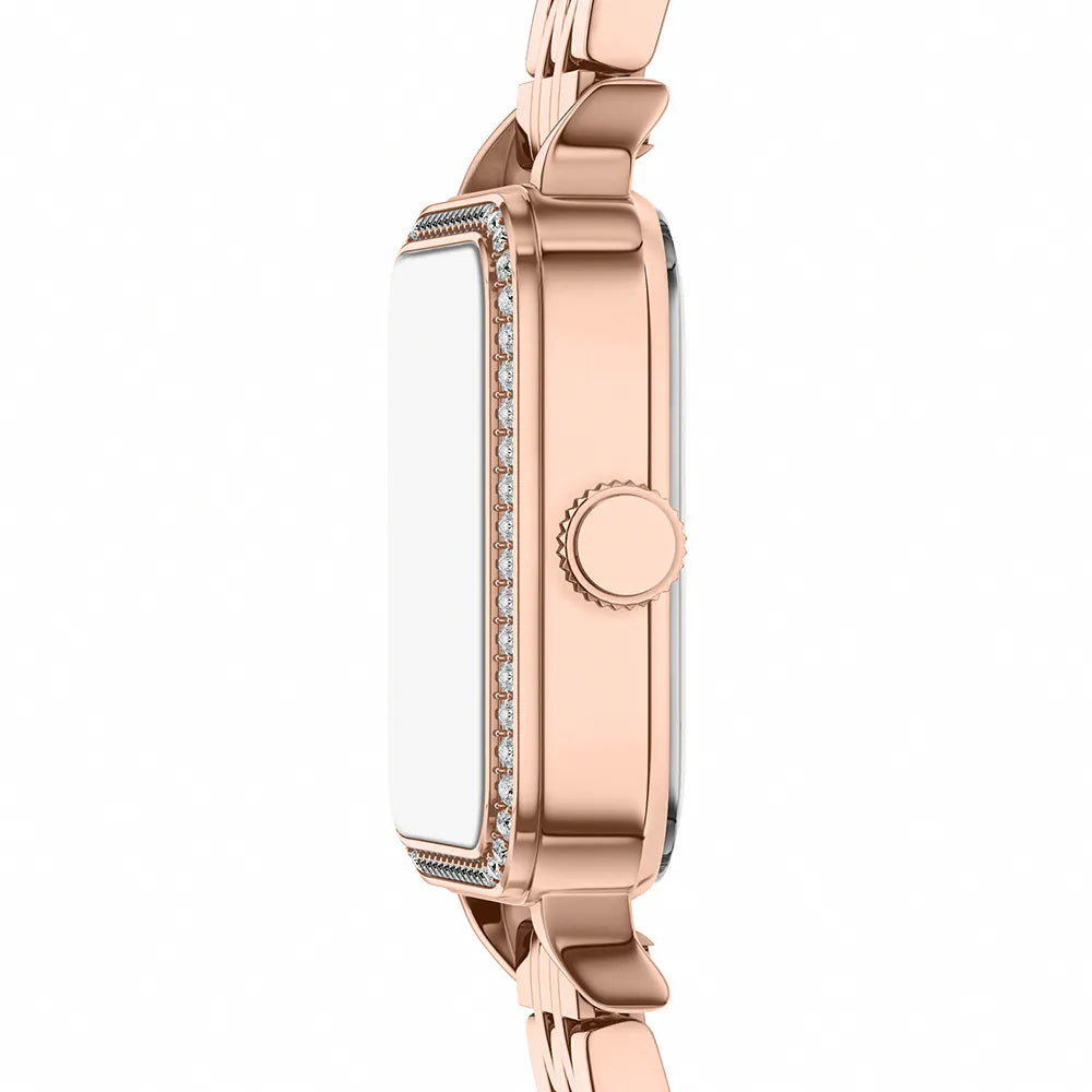 Colleen Rose Gold Stainless Steel Watch