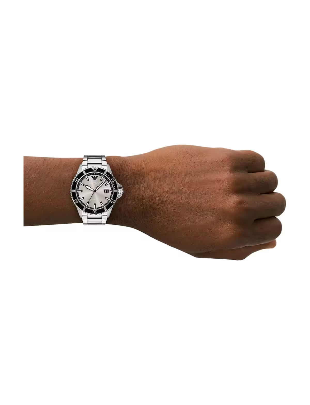 Emporio Armani World Explorer Stainless Steel Watch