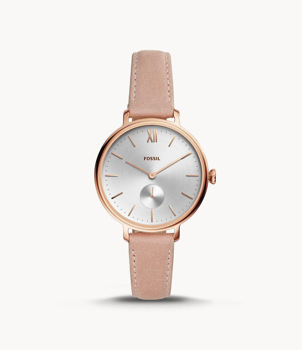 Fossil Kayala Three-Hand Leather Watch