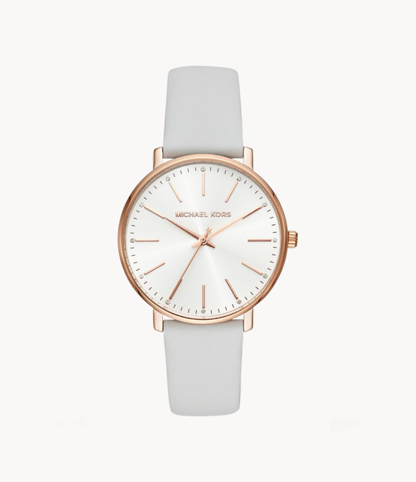 Pyper Crystal White Dial Ladies Watch