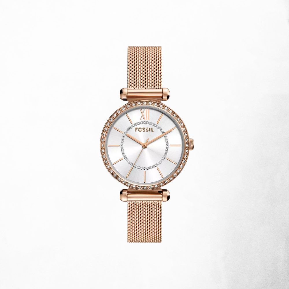 Tillie Three-Hand Rose Gold-Tone Stainless Steel Watch